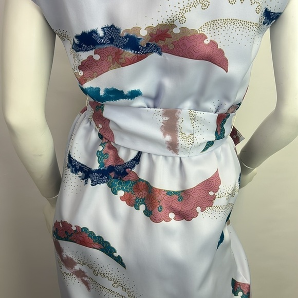 Malama Sophisticates Hawaii Tropical Floral Women’s Maxi Dress - Picture 11 of 12